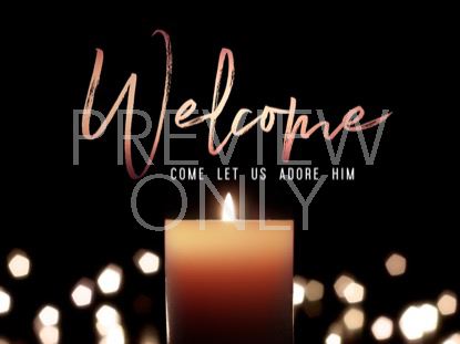 CANDLELIGHT WELCOME CHRISTMAS