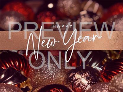 CHRISTMAS BULBS NEW YEARS