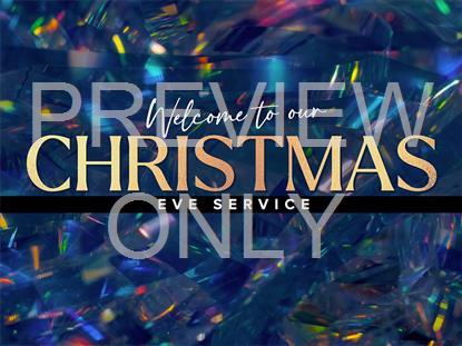 CHRISTMAS TINSEL CHRISTMAS EVE STILL