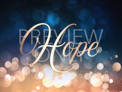 CHRISTMAS BOKEH HOPE