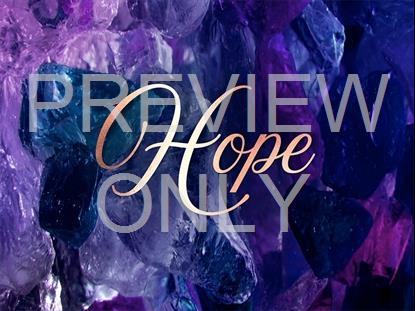 CHRISTMAS GLASS HOPE STILL