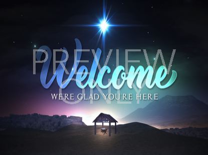 CHRISTMAS SAVIOR WELCOME