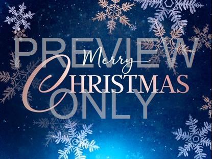 CHRISTMAS SNOWFLAKES MERRY CHRISTMAS STILL