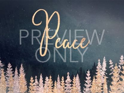 CHRISTMAS SPARKLE PEACE STILL