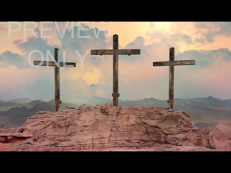 EASTER STORY CROSSES 1 STILL