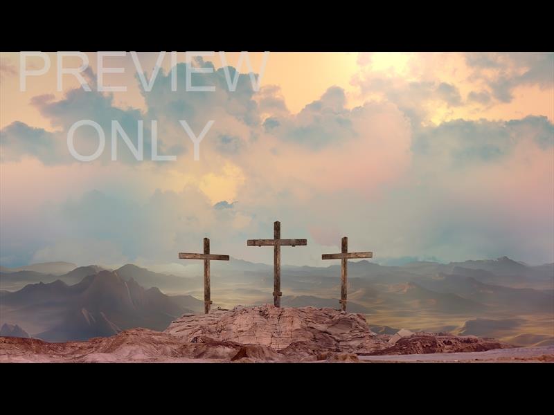 EASTER STORY CROSSES 2 STILL