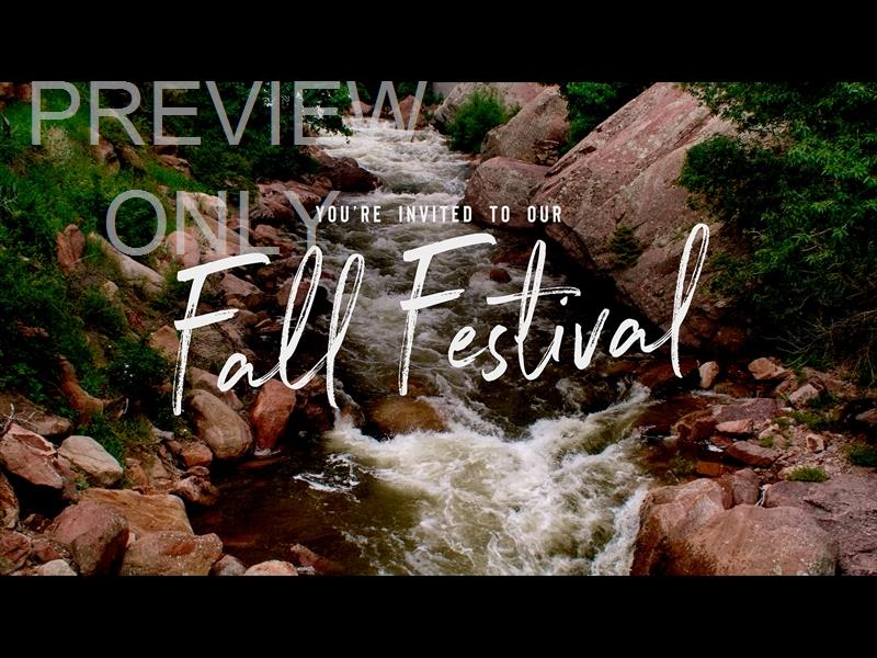 EL DORADO FALL FESTIVAL STILL