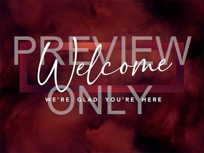 GOOD FRIDAY CANVAS WELCOME STILL