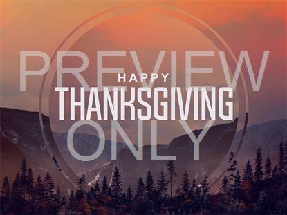 HORIZON FALL THANKSGIVING