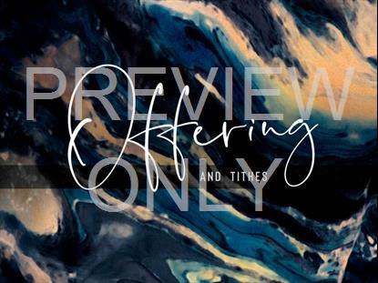 MARBLE OFFERING STILL