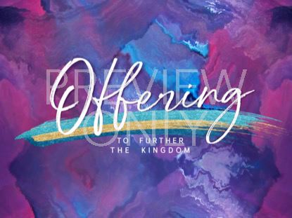 PAINTED EASTER OFFERING STILL