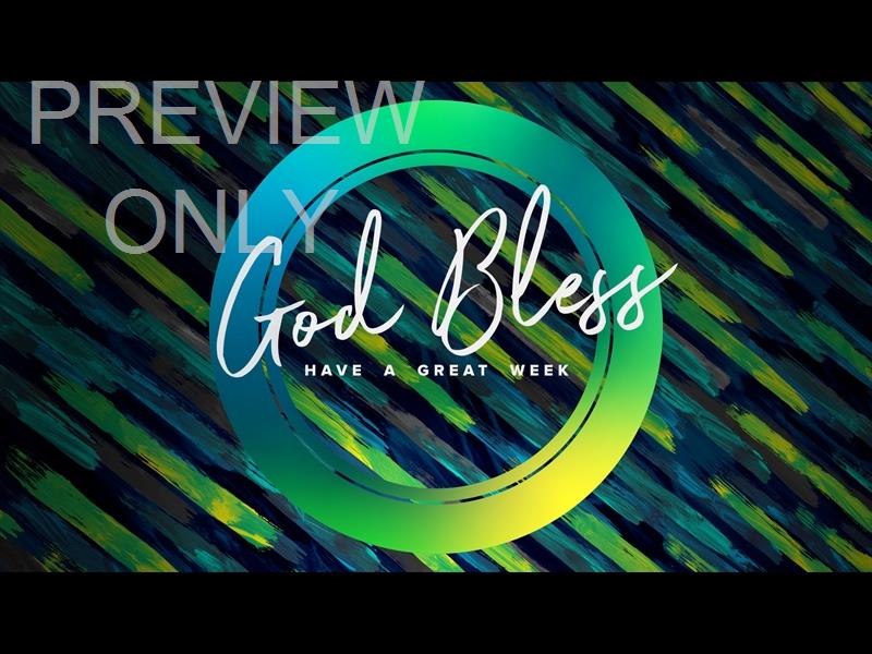 PALM SUNDAY COLOR BRUSH CLOSE STILL