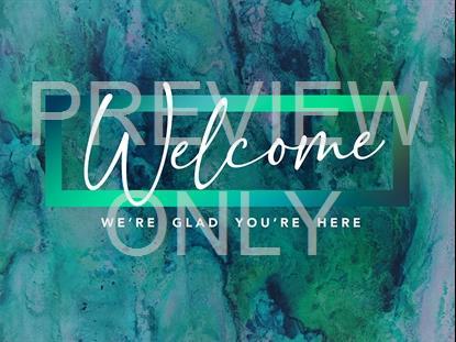 PALM SUNDAY CANVAS WELCOME STILL