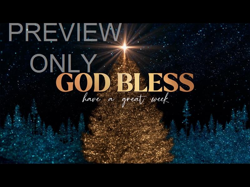 SPARKLING CHRISTMAS CLOSE STILL