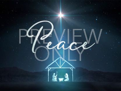STARLIGHT NATIVITY PEACE