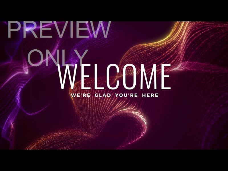 WAVE LINES WELCOME STILL