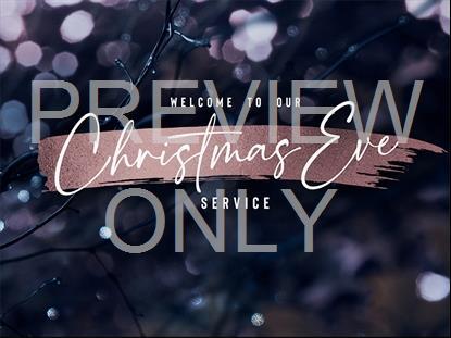 WINTER FROST CHRISTMAS EVE STILL