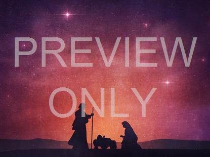 BEHOLD NATIVITY SIMPLE