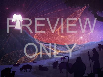 BEHOLD SHEPHERDS ANGEL STILL