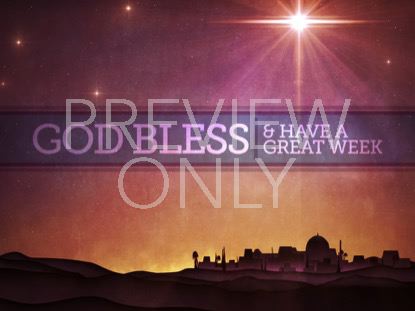 BETHLEHEM STAR GOD BLESS