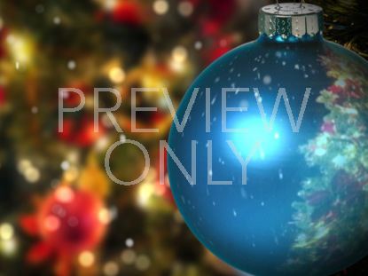 CHRISTMAS BULB REFLECTION