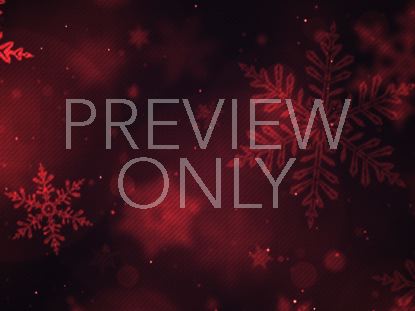 CHRISTMAS GLOW SNOWFLAKES RED FAST