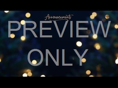 CHRISTMAS PINES ANNOUNCEMENTS