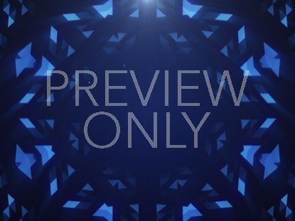 CRYSTAL PATTERNS ICE BLUE