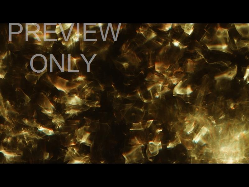 DIFFRACTION GOLD CRYSTALS STILL