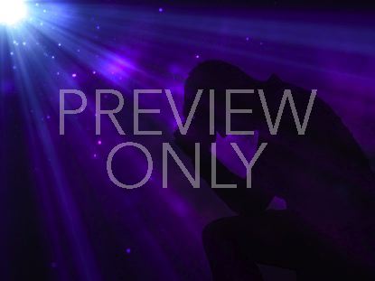 FOG RAYS PRAYER KNEELING