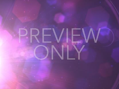 GLOWING HEXAGON FLARE PURPLE STILL