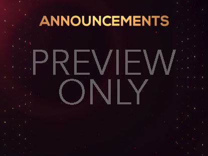 GOLDEN DRIFT ANNOUNCEMENTS