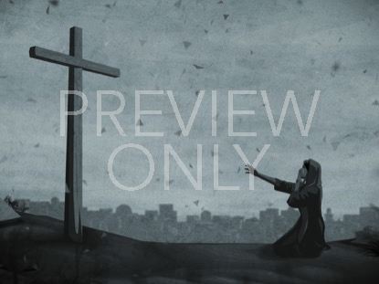 GOOD FRIDAY ARTWORK CROSS MARY