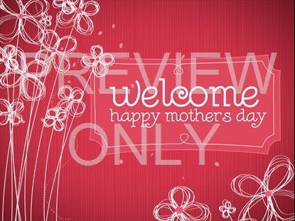 MOTHERS DAY ART WELCOME