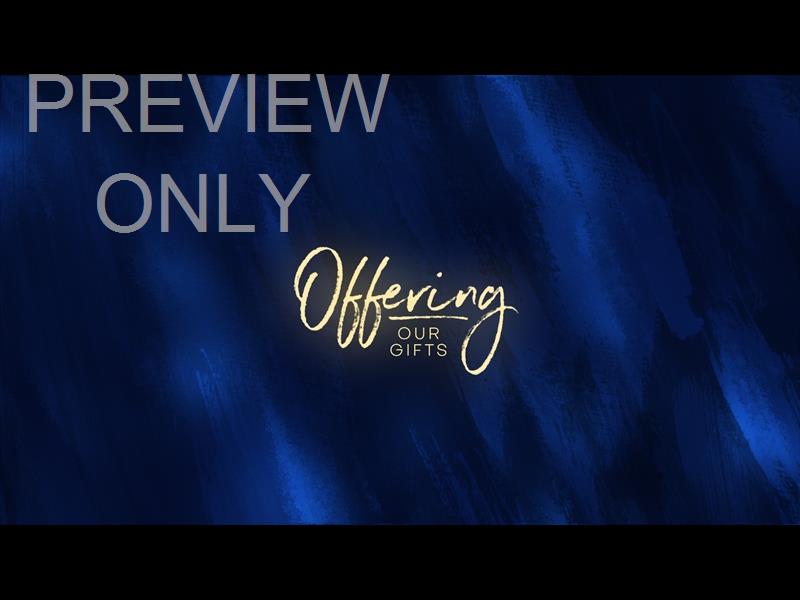 PAINT CANVAS OFFERING STILL