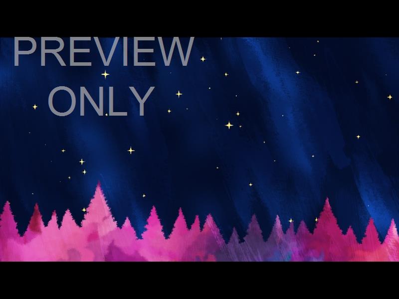 PAINT CANVAS PINES STILL