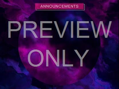 PAINT FLOW ANNOUNCEMENTS