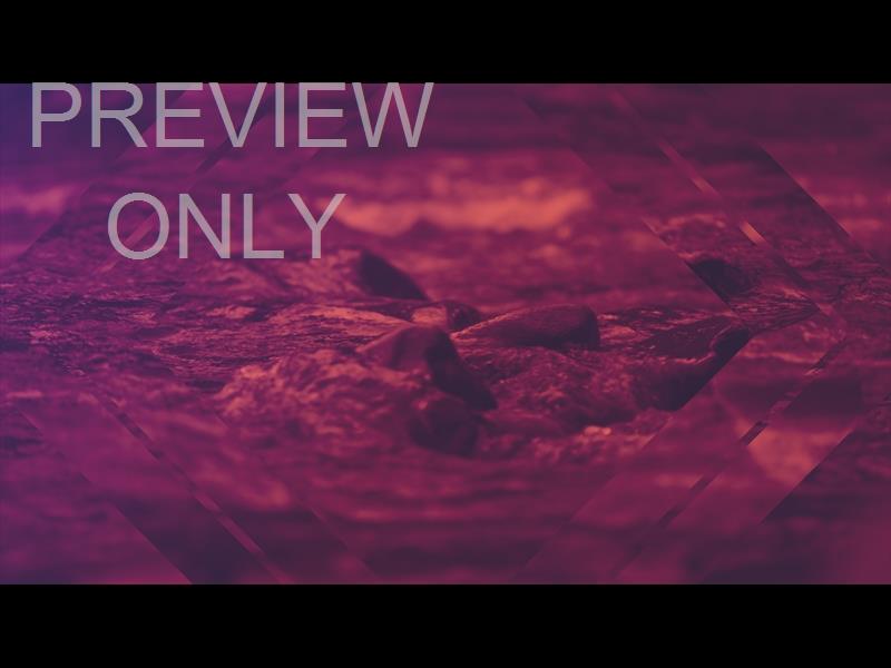 RIVER ROCKS MAGENTA REFLECTED