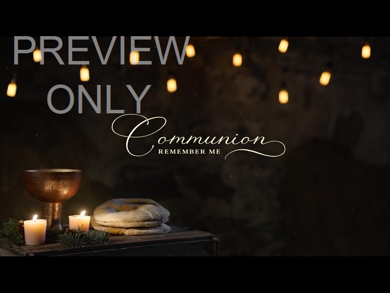 RUSTIC CHRISTMAS COMMUNION STILL