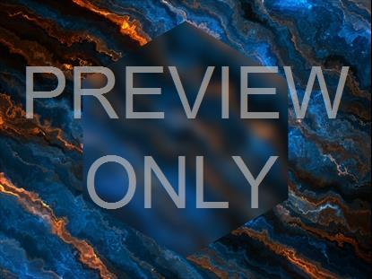 SAND STREAM TEAL GOLD HEXAGON