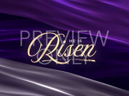 SILKEN HE IS RISEN