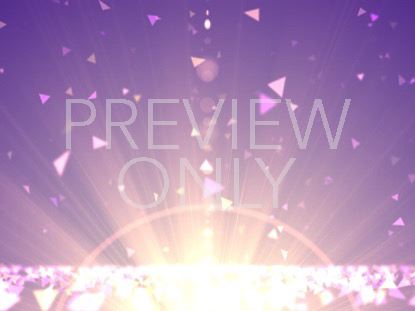 SPRING SHAPES GOLD PURPLE