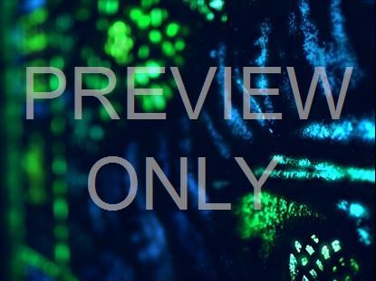 STAINED GLASS BLUE GREEN