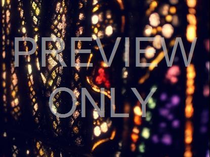 STAINED GLASS MULTICOLOR