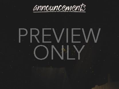 WINTER LIGHT ANNOUNCEMENTS