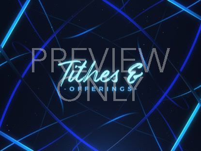 WOVEN TITHES OFFERING