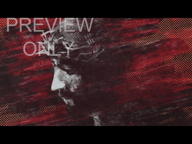 EASTER BRUSH MAROON BACK