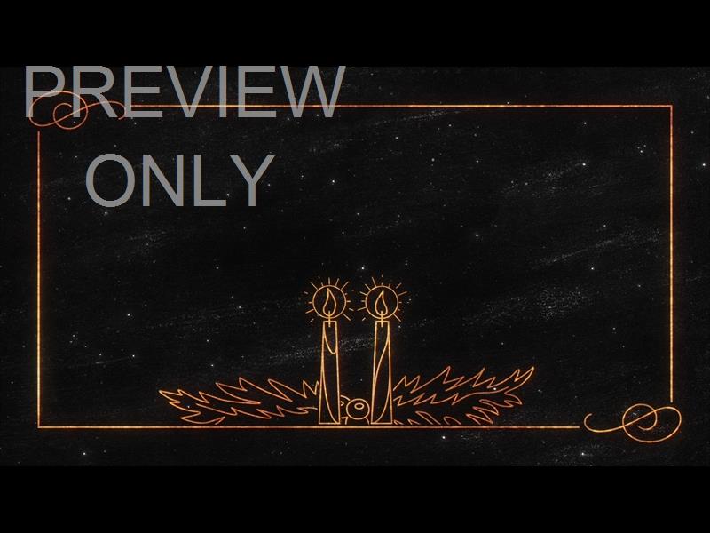 STAR OF WONDER 2 CANDLES CHARCOAL