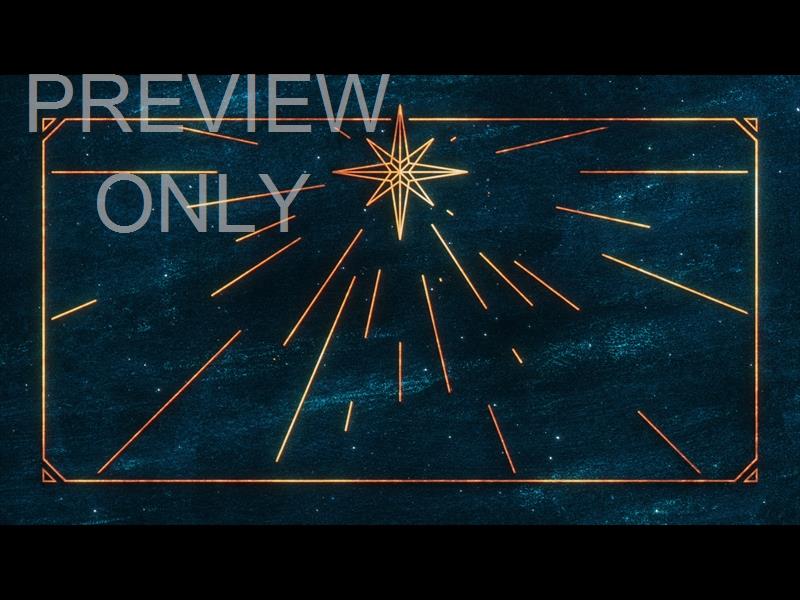 STAR OF WONDER FRAMED STAR TEAL