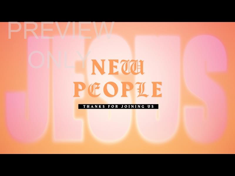 EASTER XXIV NEW PEOPLE STILL